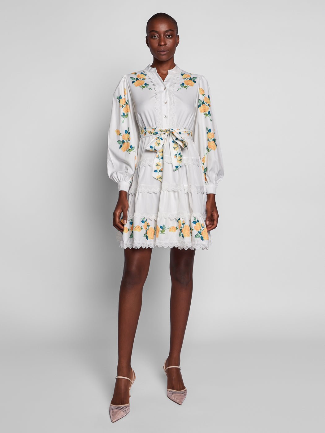 Tulipa Flowers Mini Dress - Glory Connection
