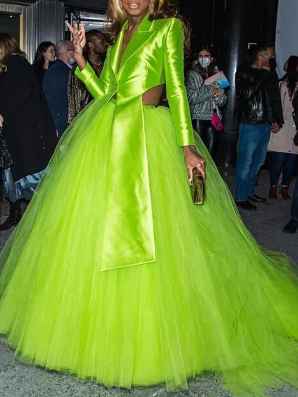 Valeria Skirt In Green - Glory Connection