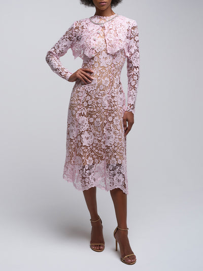 Antonia Lace Midi Dress & Top Set