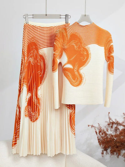 Harper Skirt & Shirt Set