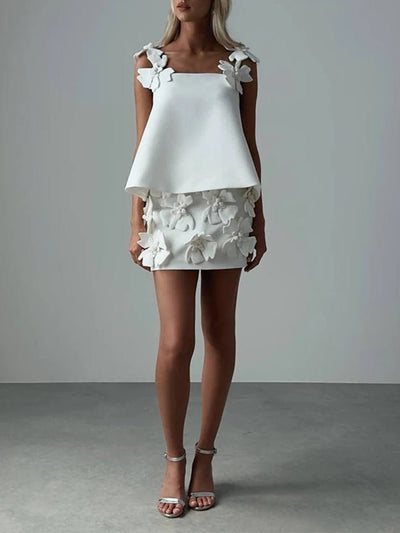 Aria Sleeveless Skirt & Top Set