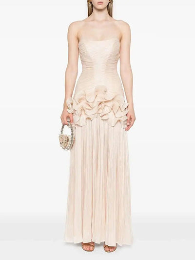 Aliyah Ruffle Midi Dress
