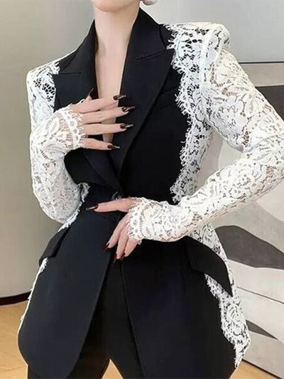 Amara Lace Blazer Jacket