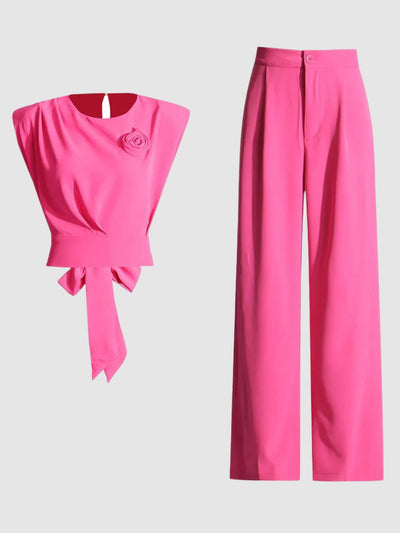 Amelia Sleeveless Pant & Top Set