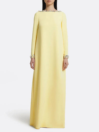 Amélie Beaded Loose Maxi Dress