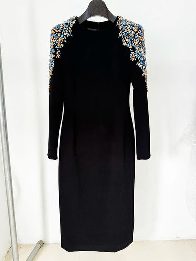 Amelie Beaded Midi Dress