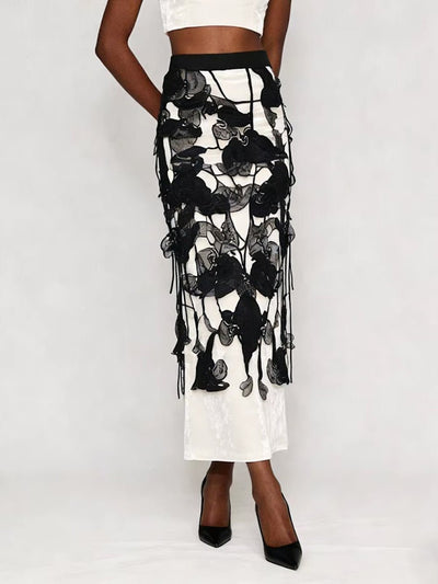 Bianca Floral Midi Skirt