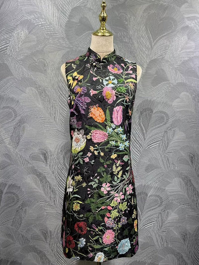 Bianca Floral Shift Mini Dress