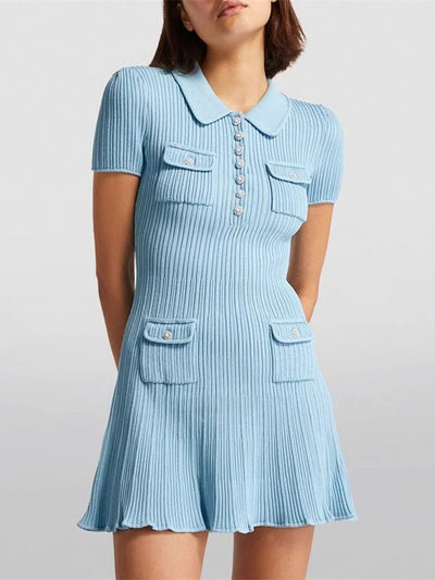 Caitlin Knitted Mini Dress