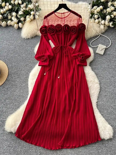 Camila Long Sleeve Midi Dress