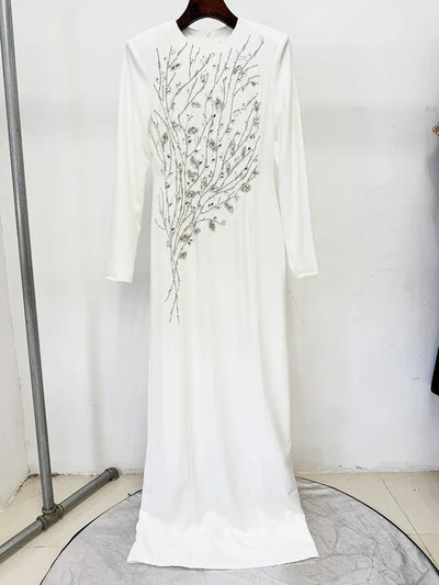 Camille Embellished Long Sleeve Gown