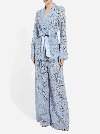 Camille Lace Two Piece Suit
