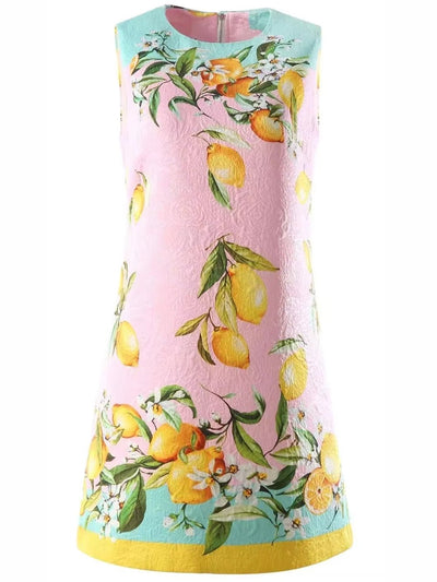 Capri Citrus Shift Dress