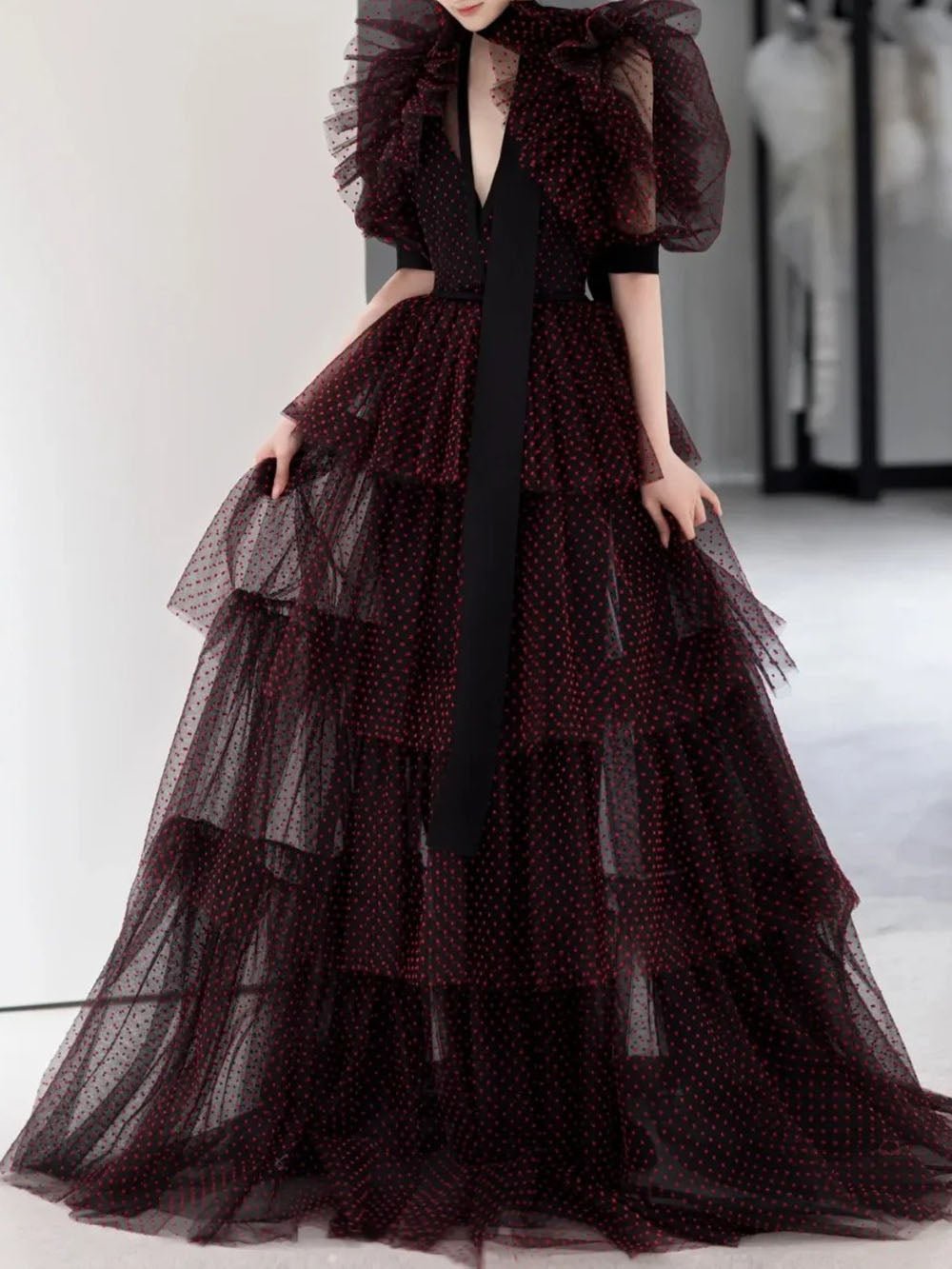 cecilia ruffle maxi dress Cecilia Ruffle Maxi Dress