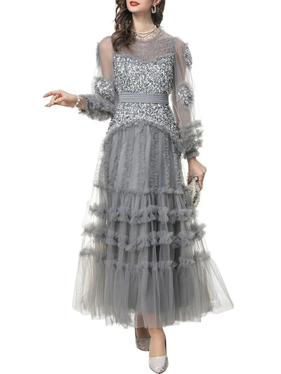 Cora Long Sleeve Maxi Dress