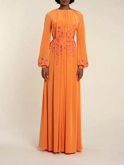 Dalia Lace Waist Maxi Dress