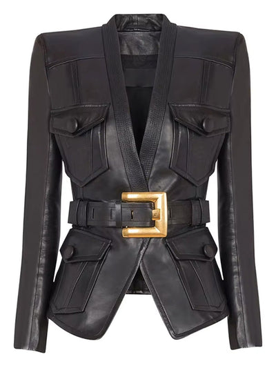 Elara Tailored Buckle Jacket