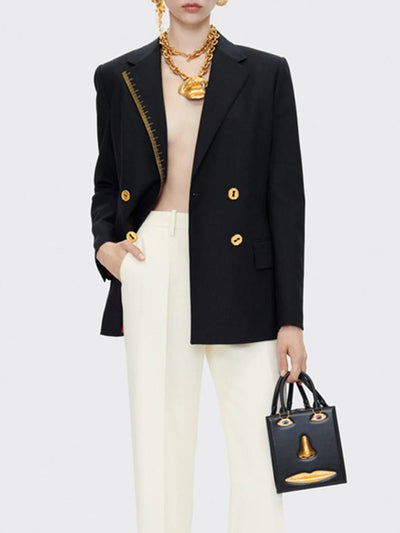 Ember Long Sleeve Button Blazer