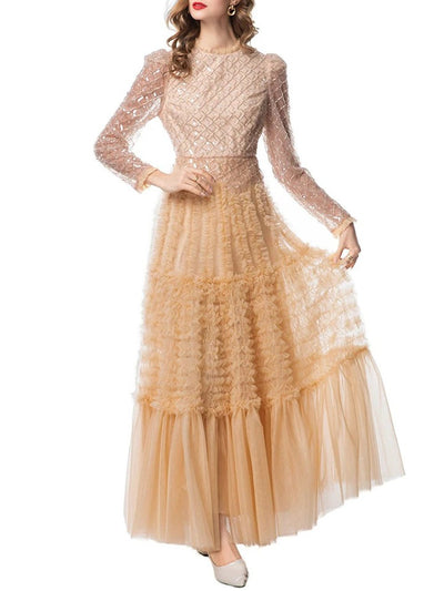 Emery Edge Sleeve Maxi Dress