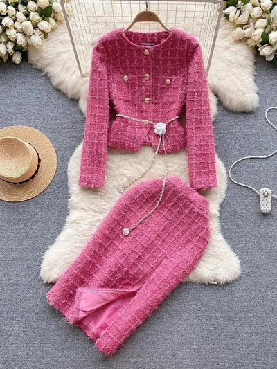 Emilee Coat & Skirt Set