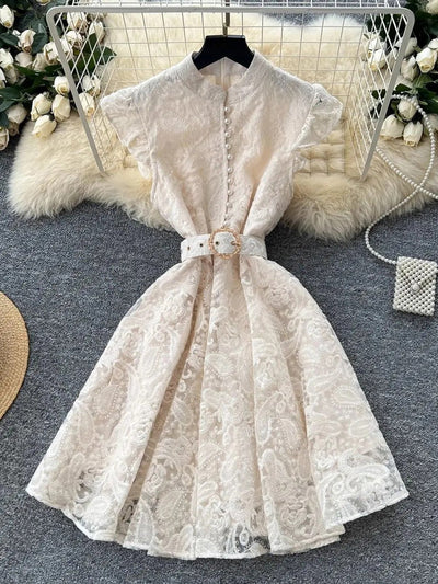 Emilia Flying Sleeve Mini Dress
