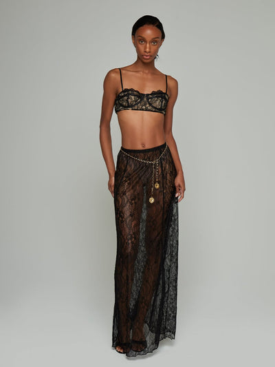 Eve Lace Bra & Maxi Skirt Set
