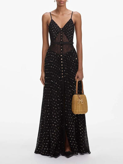 Genevieve Spaghetti Strap Maxi Dress