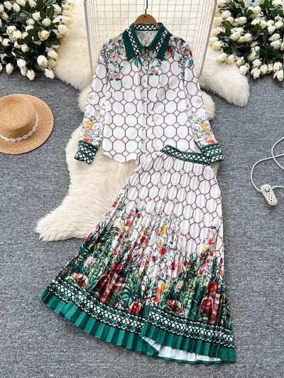 Harper Top & Skirt Set