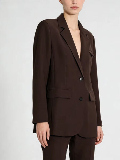 Helena Chocolate Power Blazer