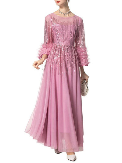Iris Sequinned Maxi Dress
