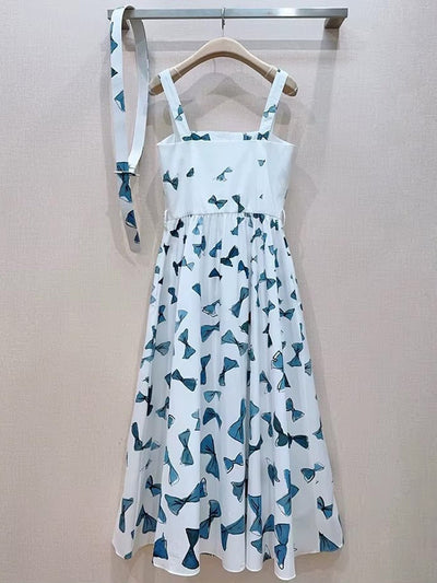 Isla Printed Cami Midi Dress