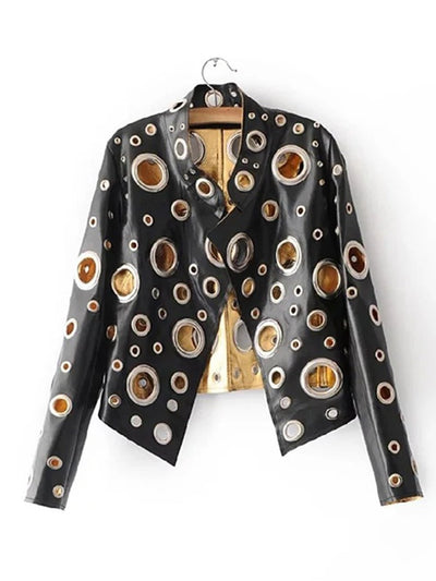 Jamie Faux Leather Mini Jacket