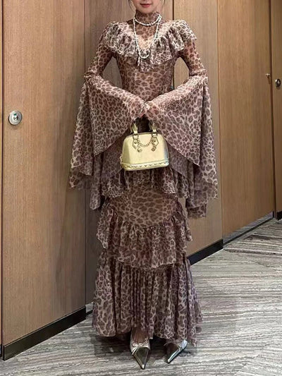 June Ruffle Maxi Dress