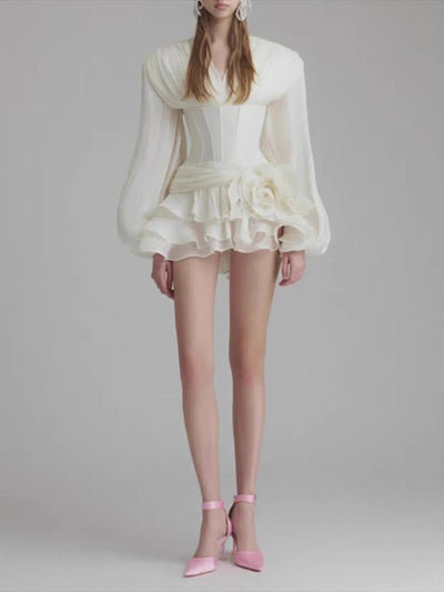 Kamila Ruffle Mini Dress