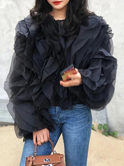 Kaylee Ruffles Chiffon Blouse