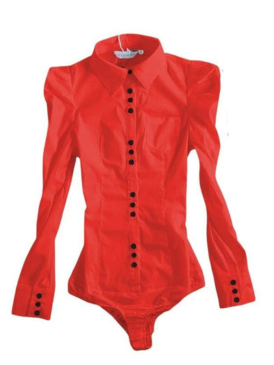 Lara Long Sleeve Bodysuit Shirt