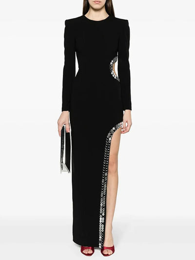 Lena Hollow Out Maxi Dress