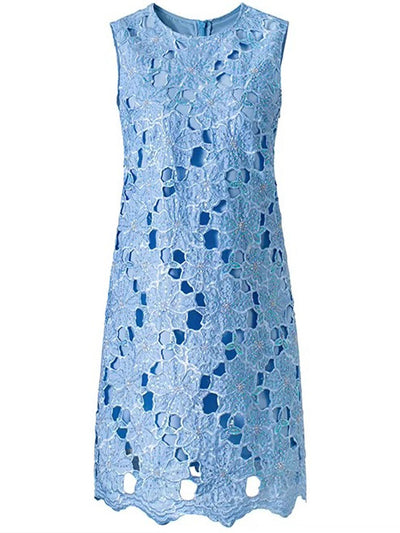 Leona Floral Lace Mini Dress