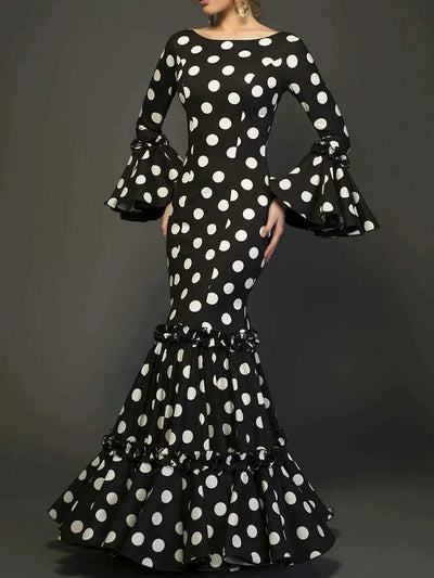 Mackenzie Ruffle Maxi Dress