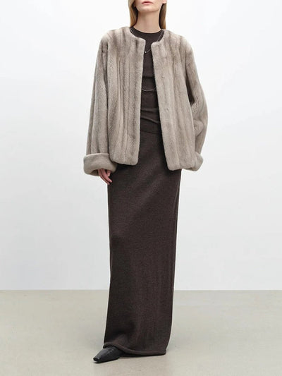 Marcelline Classic Faux Fur Jacket