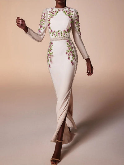 Nyla Floral Maxi Dress