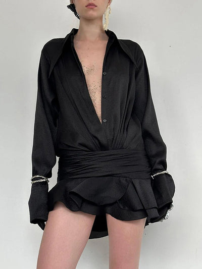 Oakley Ruffles Mini Dress
