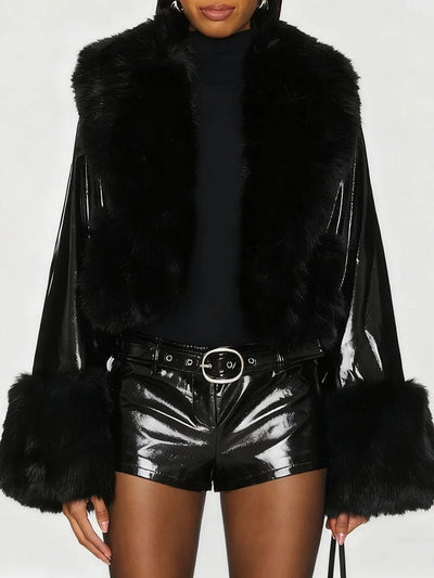 Palmer Faux Leather Jacket