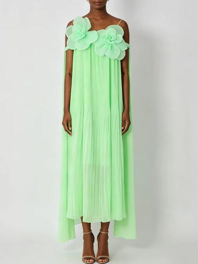 Paloma Petal Tulle Maxi Dress