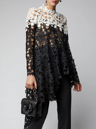 Raelynn Asymmetrical Hollow Out Top