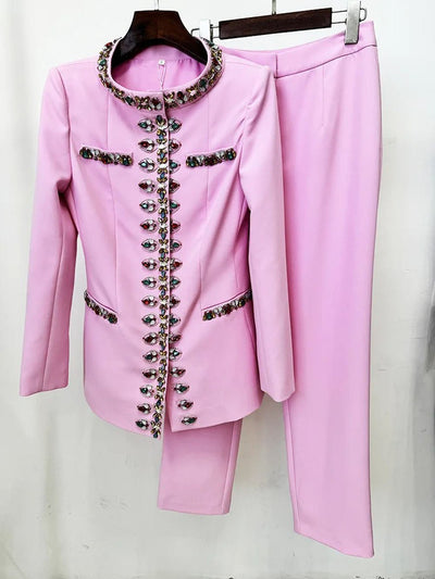 Rebecca Diamond Jacket & Pant Set