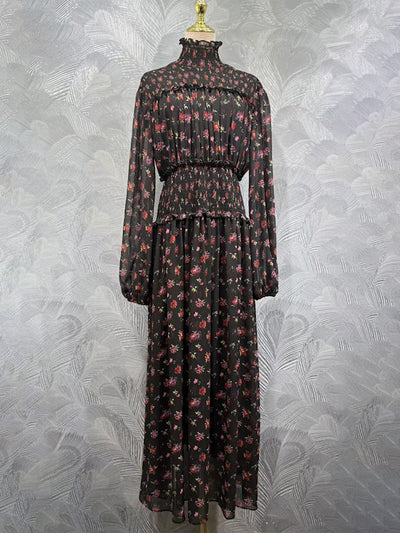 Rosalie Smocked Floral Maxi Dress