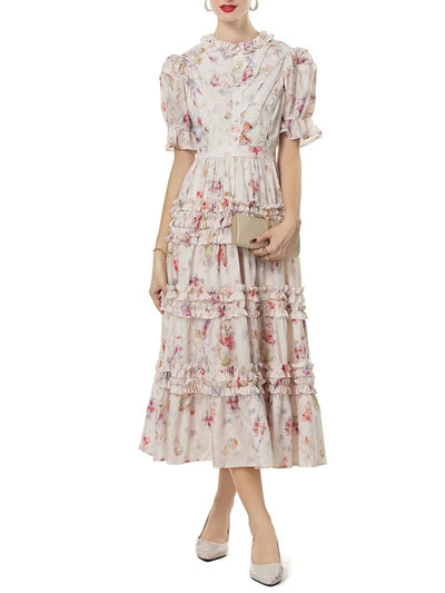 Rylee Short Sleeve Midi Dress