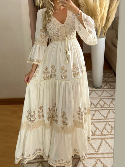 Savannah Floral Maxi Dress