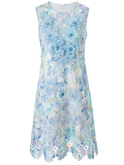 Seraphina Floral Lace Mini Dress